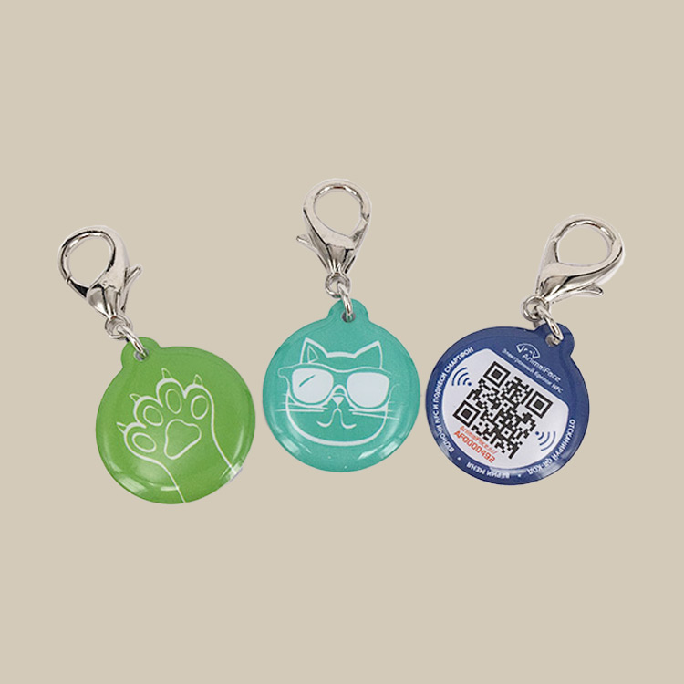 RFID/NFC QR/Barcode Epoxy PET Tag